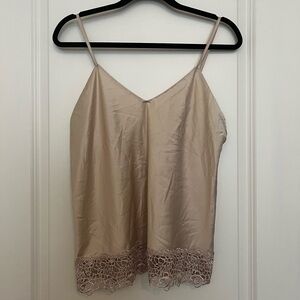 SET (2) Flora Nikrooz Silky Pajama Shorts and Tank size medium